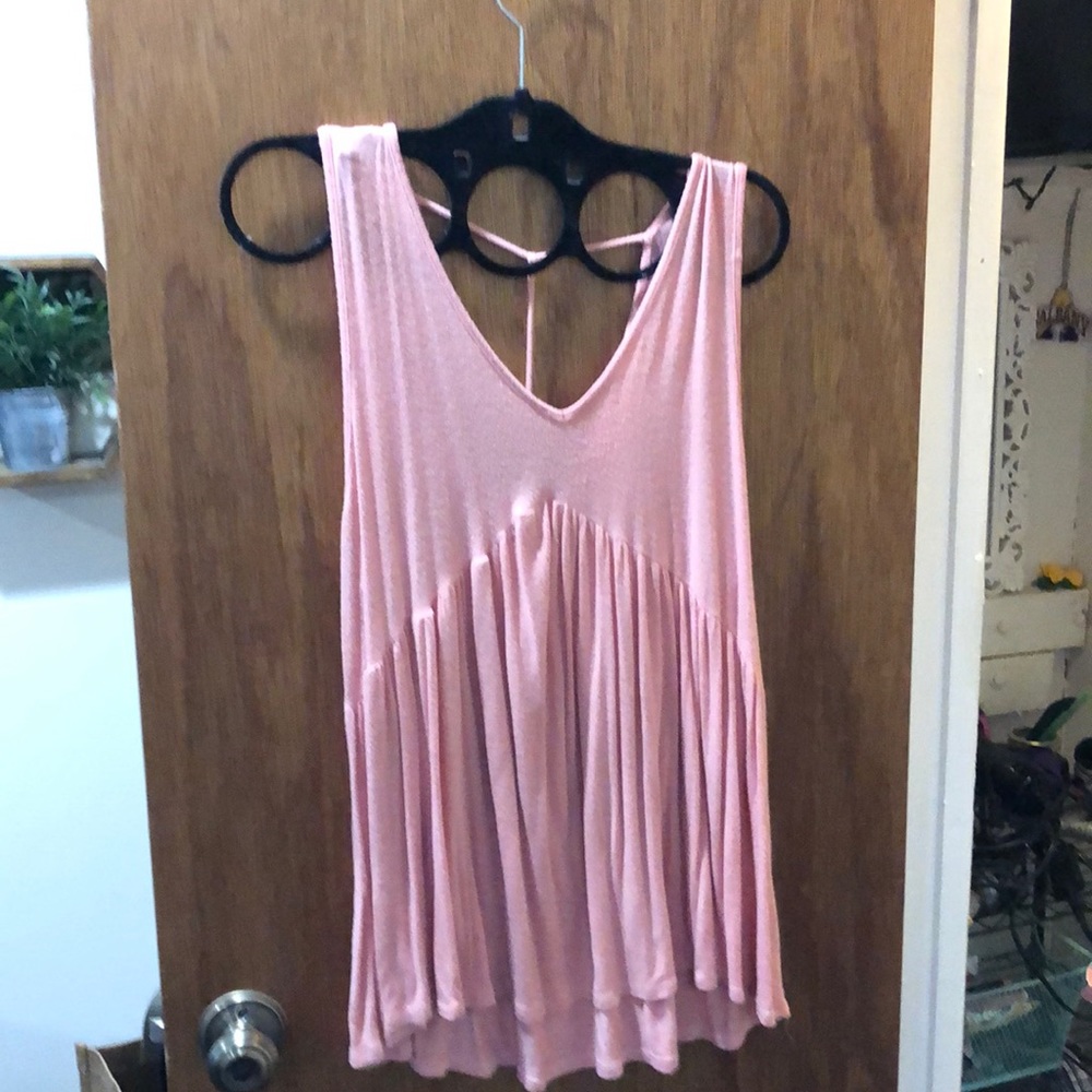 Orange tank top
